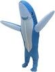 Inflatable shark Costume dress up Full Body Shark Air Blow up Funny Party Halloween Costume for Adult 150-190cm