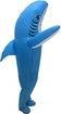 Inflatable shark Costume dress up Full Body Shark Air Blow up Funny Party Halloween Costume for Adult 150-190cm