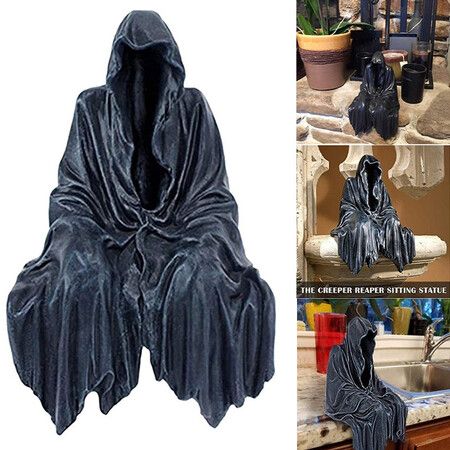 Home Furnishing Creative-secret Style Decorated Black Mysterious Ornaments（7*7*15CM）