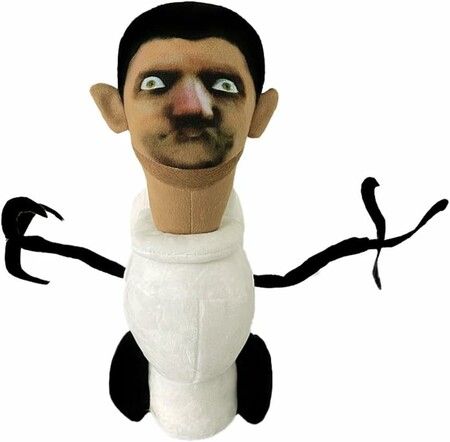 Skibidi Toilet Man Plush Animal Plushie Doll Stuffed Gift for Game Fans Kids Children 30CM (GG)