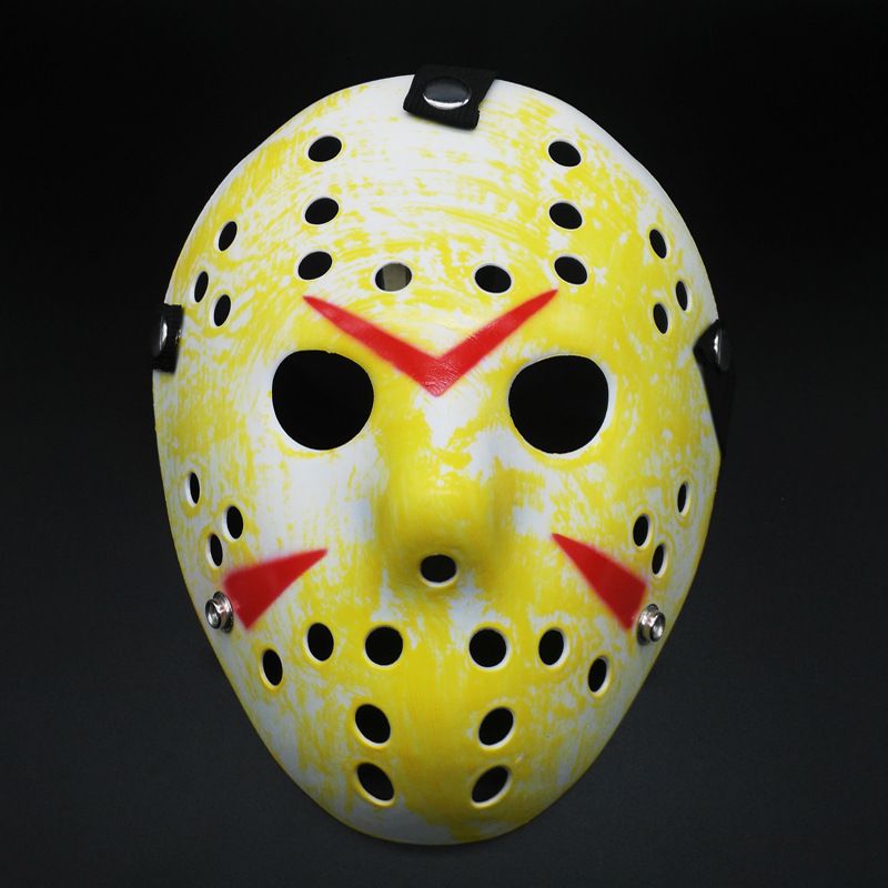 Jason Mask, Friday the 13th Halloween Cosplay Mask Masquerade Horror Mask Christmas with Adjustable Straps