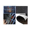 Halloween 3D Illusion Clown Doormat,Halloween Clown Drain Doormat,Home Christmas Decoration Doormat,Horror Movie Clown Halloween Area Carpet Decoration (40x60cm,Blue)