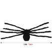 Halloween Spider Decorations, 1.2M Large Scary Spider, Realistic Light up Hairy Spider Props for Outdoor Indoor Party Decorations