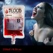 20 Pack Blood Bags for Drinks,150ml Anti-Leak Bags with Cap,Reusable Food Grade Bags,Decoration Cups for Halloween and Christmas