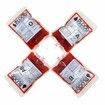 20 Pack Blood Bags for Drinks,150ml Anti-Leak Bags with Cap,Reusable Food Grade Bags,Decoration Cups for Halloween and Christmas