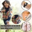 Airtag Holder for Kids Hidden,GPS Tracker Case,The Hidden Air Tags with pin is,sutable for Children,Elderly,Backpack,Luggage (4 Pack)