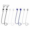 Magnetic Anti-Lost Straps for AirPods,Colorful Soft Silicone Sports Lanyard,Neck Rope Cord (4 Pack)