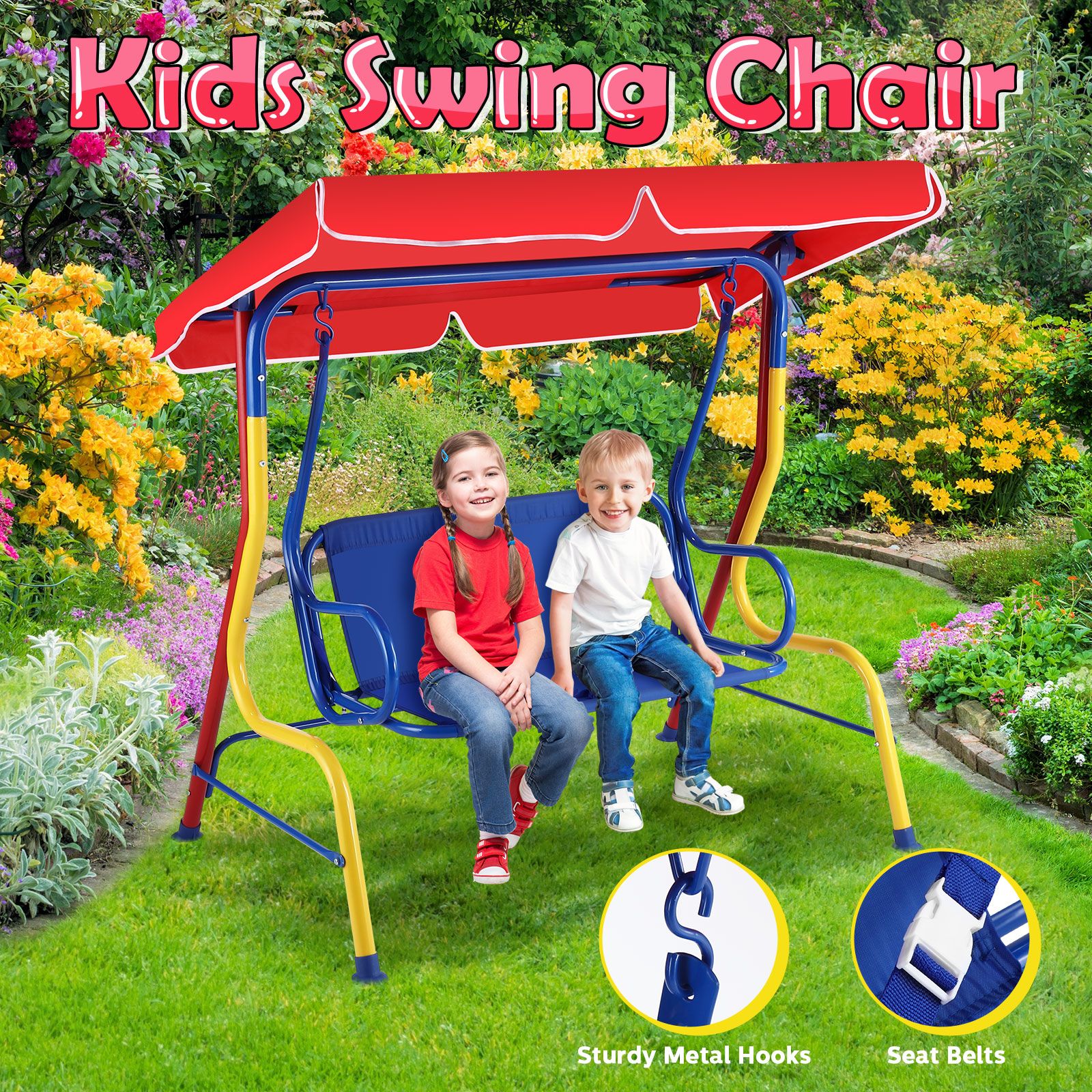 Child outdoor swing discount chair