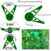 60 Pcs 360 Degree Adjustable Plant Stem Training Clips Plant Branches Bender Clips Plant Low Stress Training Control Green