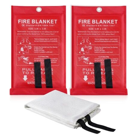 Firebox 1.0m x 1.0m Fire Blanket