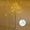 180cm LED Birch Tree Lights Christmas Decoration Fairy Twig Branch Table Lamp 156 LED Bulbs Xmas Outdoor Home Wedding Holiday Display Warm White