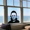 Halloween Holiday Decals Michael Myers Horror Living Room Sticker Funny Door Window Mirror Vinyl Art Decor 46 x42 cm