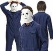 Halloween Michael Myers Mask Adult, Latex Full Head Halloween Mask Scary Halloween Michael Myers Decor
