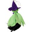 Halloween Horror Haunted Prop House Outdoor Yard Patio Layout Decoration Festival Hanging Ghost Garland,Green