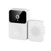 Video Doorbell Camera  Smart Remote Visual Doorbell With Voice Change HD Night Vision Auto Capture Cloud Storage