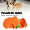 Dog Cat Halloween Pumpkin Costume,Pet Cosplay Costumes,Puppy Warm Outfits Fleece Hoodie Animal Autumn Winter Clothes (L Size)