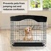 Dog Pen Cover Pet Playpen Cover, Dog Sun Proof Top Cover Fits All Pet Pen 36 Inch 4 Panels (Playpen Not Include)