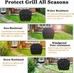 Grill Cover, BBQ Cover 58 inch,Waterproof BBQ Grill Cover Fits Grills of Weber,Brinkmann,Char-Broil etc 58 x 24 x48 Inch