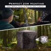 Portable 3-Person Camouflage Hunting Blind with 360 degree Broad Vision