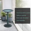 Outdoor Pedestal Bird Feeder Base for Courtyard