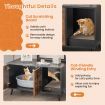 Modern Hidden Cat Litter Box Furniture for Indoor Cats