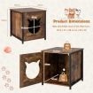 Vintage Cat Washroom Furniture with Ventilated Hole