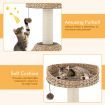 Cat Activity Tree with Jump Platform and Scratching Post for Kittens