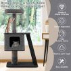 Cat Climb Stand with Scratching Ramp & Posts