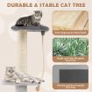 Multi-level Cat Tree Tower with Top Perch for Pet