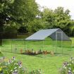 Large Metal Chicken Coop with Waterproof & Sun-proof Cover