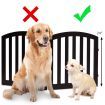 61cm 2 Panel Folding Wooden Dog Gate Extension