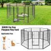 100cm 8 Panel Height Pet Playpen with Anti-Rust Material for Dog/Cat