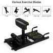 Black 8-in-1 Multifunctional Squat with Additional Anti-skid Measures for Gym