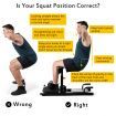 Black 8-in-1 Multifunctional Squat with Additional Anti-skid Measures for Gym