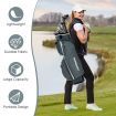 Golf Cart Bag with 14 Dividers for Outdoor Use