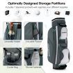 Golf Cart Bag with 14 Dividers for Outdoor Use