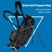 Golf Stand Bag with 6 Way Divider Carry Organizer for Outdoor Use