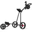 3 Wheels Folding Golf Push Cart for Outdoor Use