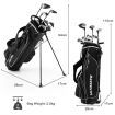 Complete Golf Club Package Set with oversize aluminum driver for Outdoor Use