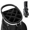 Golf Cart Bag with 14 Way Top Dividers & 9 Pockets & Cooler Bag