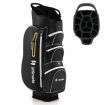 Golf Cart Bag with 15 Way Top Dividers Including Individual Putter Well