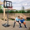 Height Adjustable Basketball Hoop for Youth & Adults