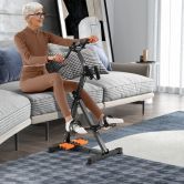 Pedal Exercise Bike with Massage & Adjustable Design for Seniors