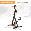 Pedal Exercise Bike with Massage & Adjustable Design for Seniors