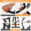 Pedal Exercise Bike with Massage & Adjustable Design for Seniors