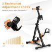 Pedal Exercise Bike with Massage & Adjustable Design for Seniors