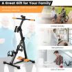 Pedal Exercise Bike with Massage & Adjustable Design for Seniors