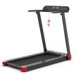 Folding Electric Treadmill with 12 Preset Programs & App Control for Home