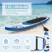 Portable Surfboard with Premium Sup Accessories & Adjustable Paddle for Fishing & Yoga