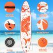 Floating Board with Premium Sup Accessories & Adjustable Paddle for Fishing & Yoga